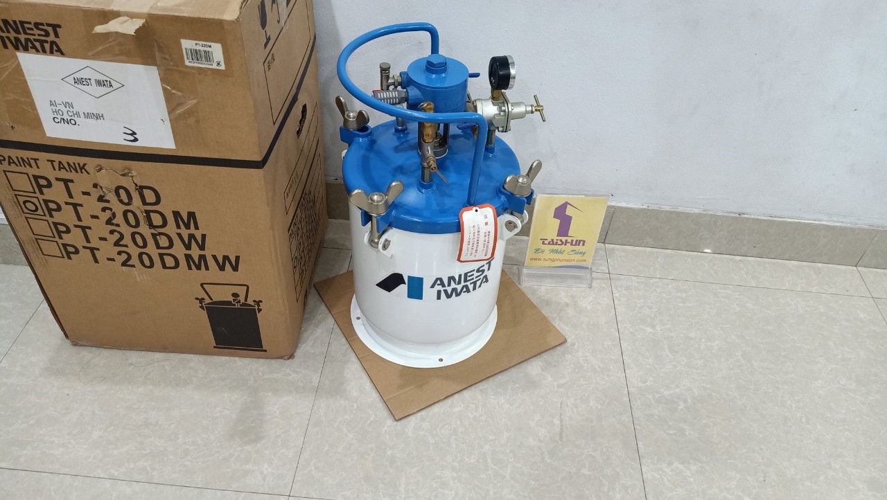 Nồi trộn sơn 20 lít Anest Iwata Model PT-20DM dành cho sơn gốc dầu
